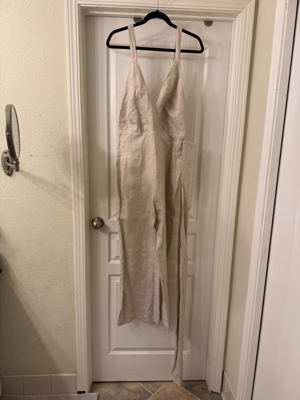 Reformation Dani Linen Jumpsuit (size 8) NWOT - Picture 7 of 8